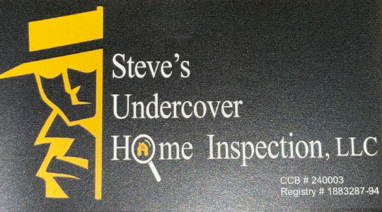 Steve’s Undercover Home Inspection Logo